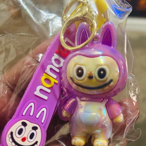 Colorful Labubu Keychain Set - Picture 3 of 5